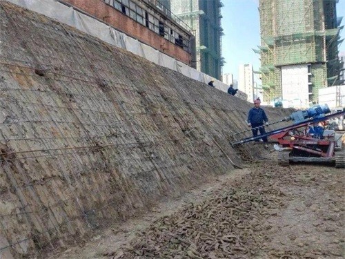 金州建筑边坡支护